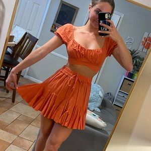 Women’s skirt and top set